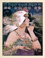 Manuel Orazi Art Grafiker Jugendstil Werbung Kunstdruck Plakate A3 394