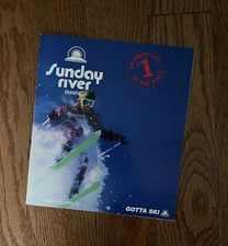 Vintage 1992-93 Sunday River Ski Resort Brochure