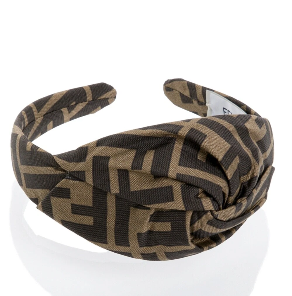 Vild jeg er enig Moralsk uddannelse Fendi bandeau | eBay