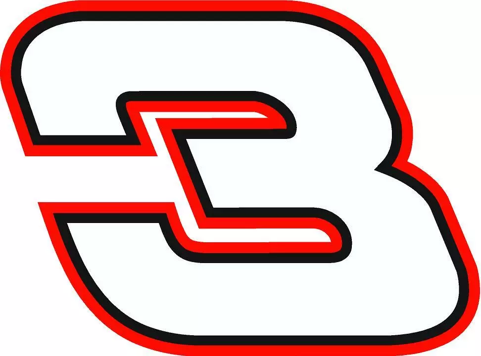 Austin Dillon NASCAR 03 Weatherproof Vinyl Sticker Decal