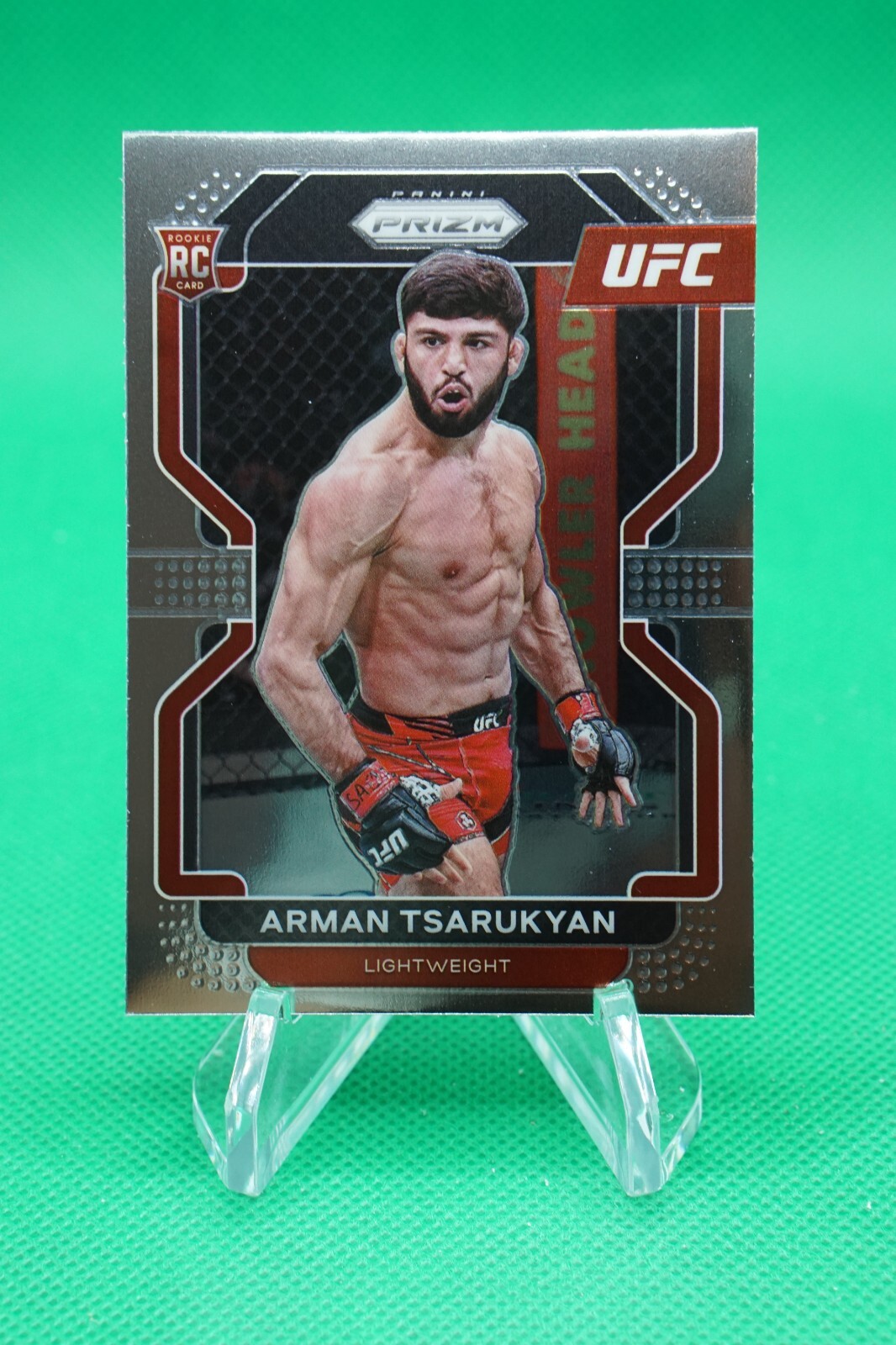 2022 Prizm UFC Base Vertical #187 Arman Tsarukyan Lightweight BG6