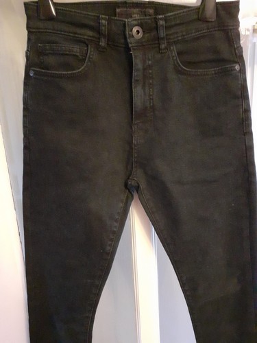 Mens Next Inky Blue Jeans Size 28Long Super Skinny - Picture 2 of 5
