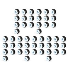 50x Convenient 6mm Universal Motorcycle Rubber Grommets Bolt Kit Replacement T9