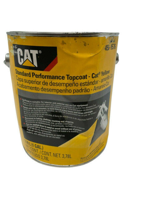 CAT 458-9576 Yellow 2 Gallon Caterpillar Paint for sale