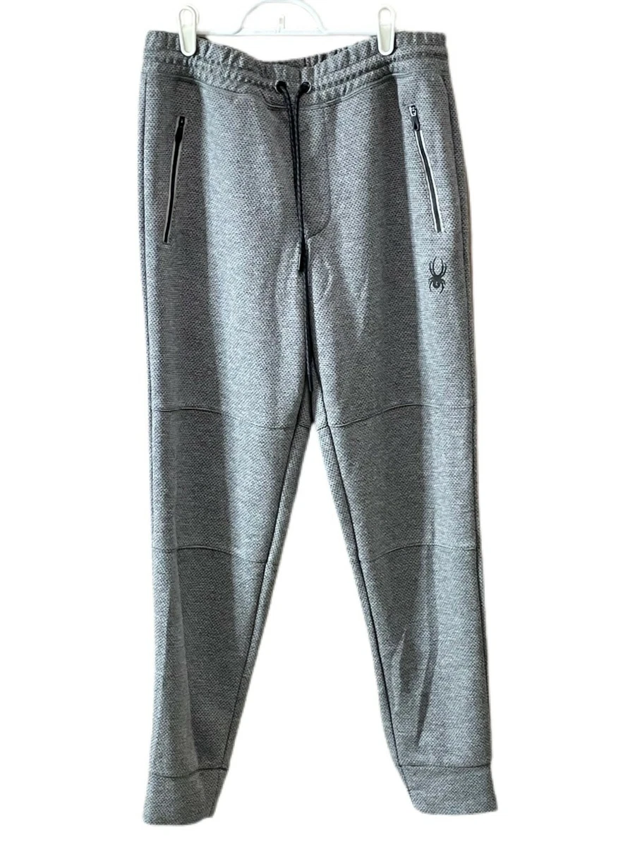 Spyder Active Pro Web Jogger Sweat Pants Light Gray Men s Size 30