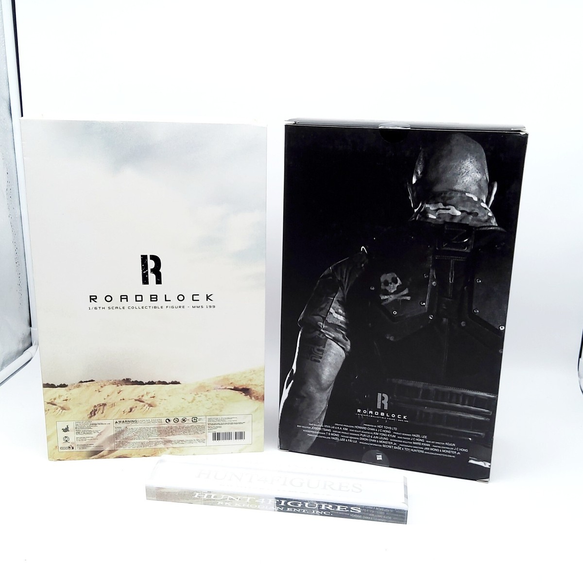 Hot Toys MMS199 G.I. Joe Roadblock 1/6 action figure's Empty Art