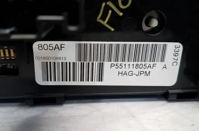 Chrysler Town & Country 2008-2010 calefacción aire acondicionado control de temperatura Foto 3 de 3