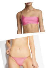 Cult Gaia Joanna Bikini Top in Size M  Cult Gaia Sanam Bikini Bottom Size M NWT
