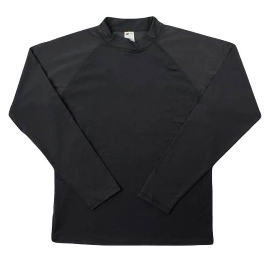 Cancer Council Mens Long Sleeve Rashie Black Grey Rash Vest XS S L XXL