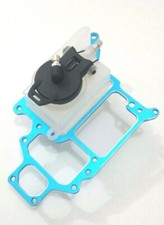 Rc piastra servi e serbatoio per auto a scoppio 1/10 in lega blu HSP upgrade