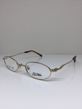 New Vintage Jean Paul Gaultier JPG 55-0034 Eyeglasses Titanium-P C. Shiny Gold