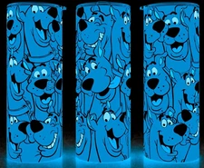 Glow in the Dark Scooby Doo Collage Cartoon Cup Mug Tumbler 20oz