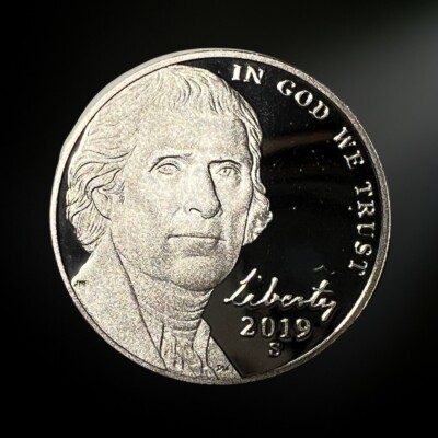2019 S San Francisco Jefferson Nickel Proof Brilliant Uncirculated (BU)