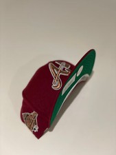 New Era Atlanta braves burgundy World Series 1995 fitted cap