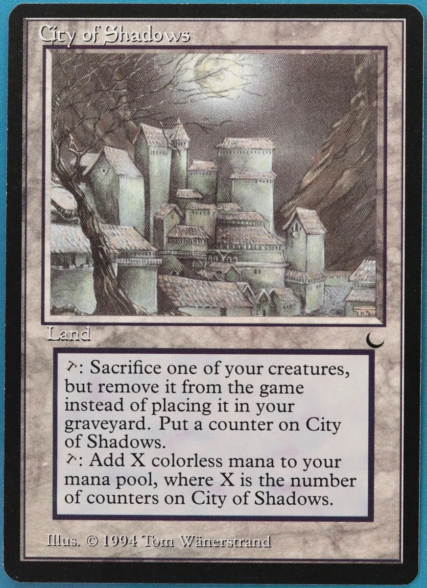 City of Shadows The Dark NM (Reserved List MTG Magic Card) (415285) ABUGames