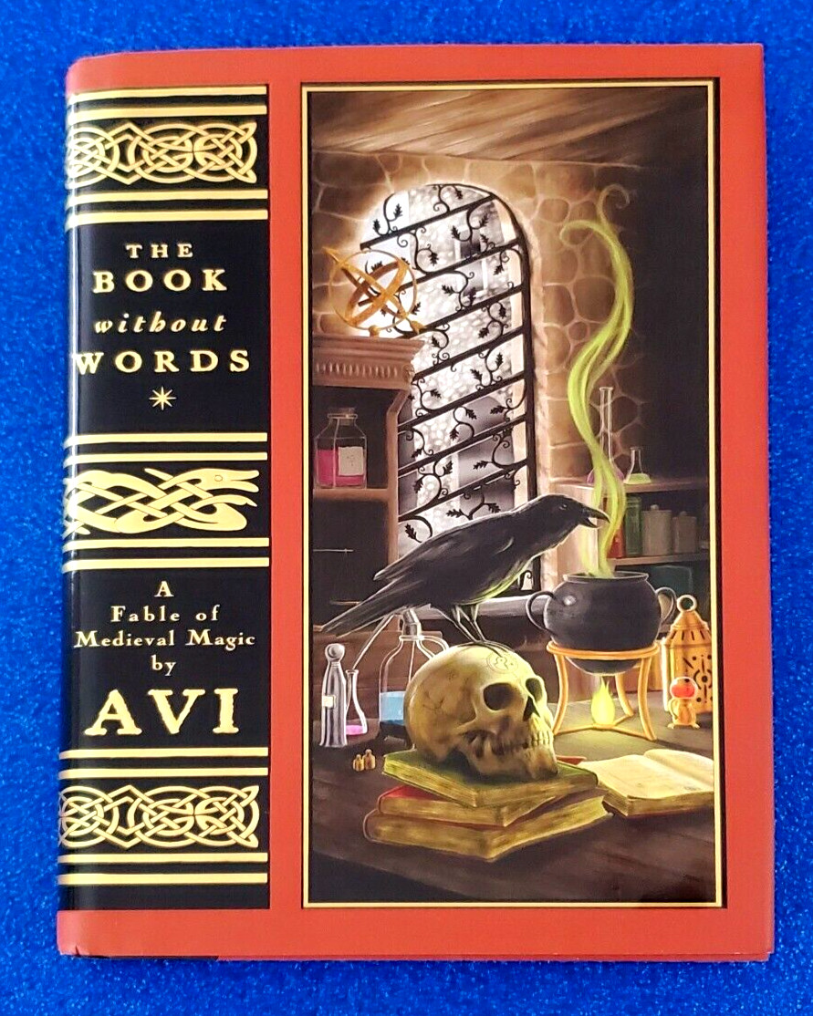 The Book Without Words Hardcover A Fable Of Medieval Magic By Avi Ships Free