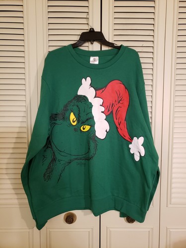 The Grinch Santa Hat Christmas Holiday 