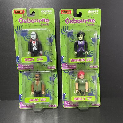 Smiti Osbourne Family Ozzy - Kelly - Sharon - Jack 4 pack
