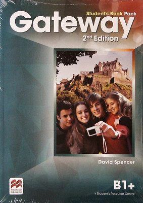 Macmillan GATEWAY B1+ 2nd Edition Student's Book Pack w Resource Centre Acc @NEW