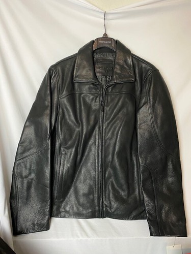 Calvin Klein Leather Jacket men's size 