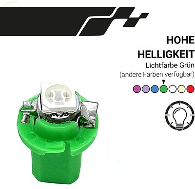 Green High Power SMD LED Tachometer Lighting For Opel Vectra B 1995-2002 ''TOP''