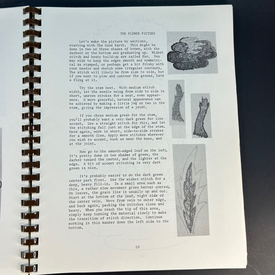 Creative Machine Embroidery Vol 2 Lucille Merrell Graham 1973 Sewing