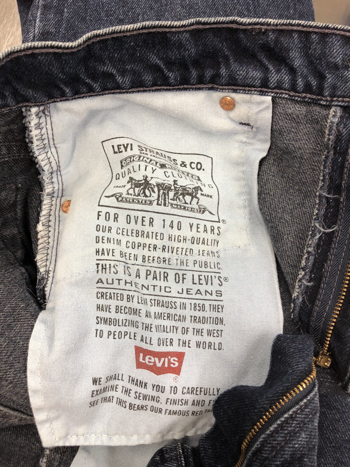 Women Vtg 551 Size 10 short Levi’s Relaxed Fit Tapered Leg Mom Jeans Made Usa thumbnail 4