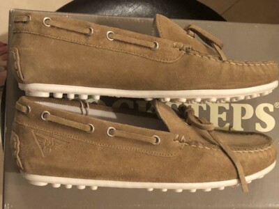 Docksteps school low suede beige for women size 36 made in Albania