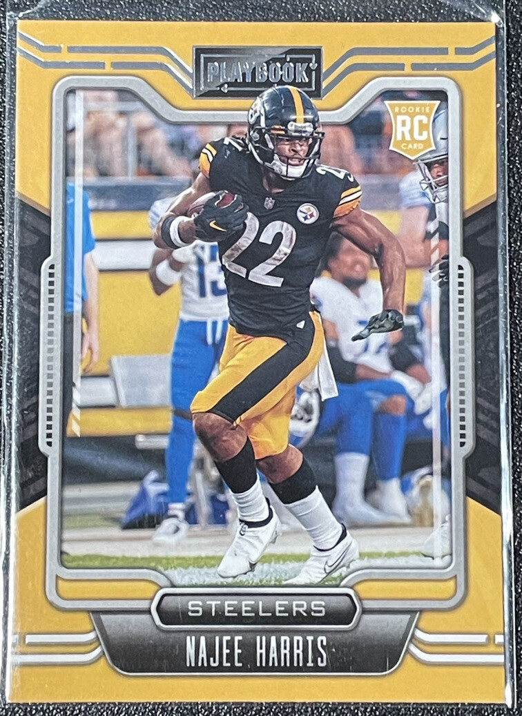 Najee Harris 2021 Panini Playbook #111 Rookie Pittsburgh Steelers