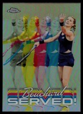 GENIE BOUCHARD 2024 TOPPS CHROME TENNIS SERVED!