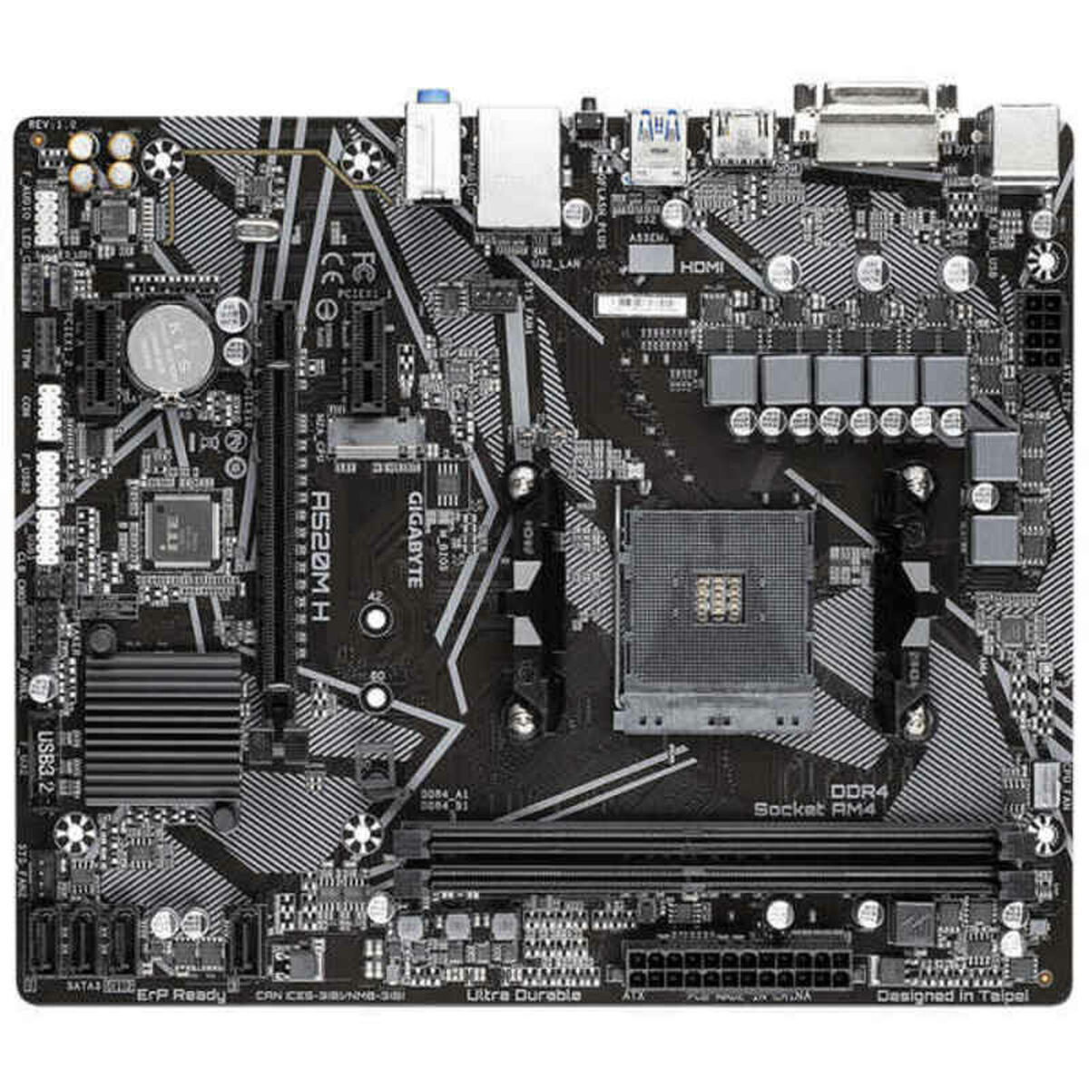 Scheda Madre Gigabyte A520M H mATX AM4