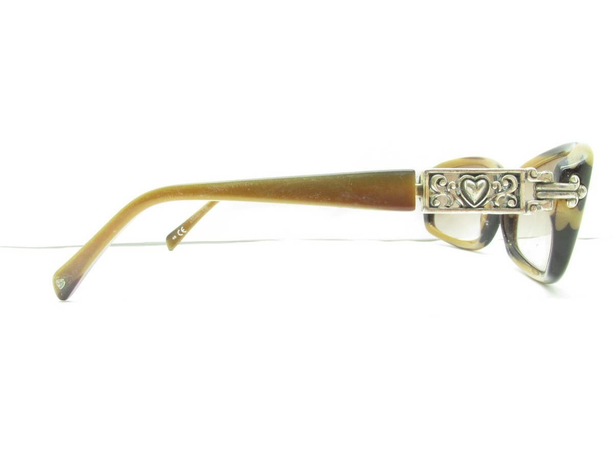 Brighton Handmade Brown A11364-130 Oversize Sunglasses  57-16 BRIGHTON HANDMADE SQUARE FULL RIM DESIGNER SUNGLASSES 57-16  main image 2