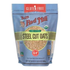 Bob'S Red Mill  Organic Steel Cut Oats Gluten Free   24 Oz