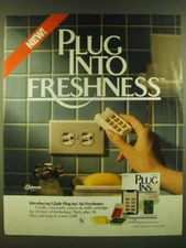 1990 SC Johnson Glade Plug-ins Air Freshener Ad - Plug into freshness