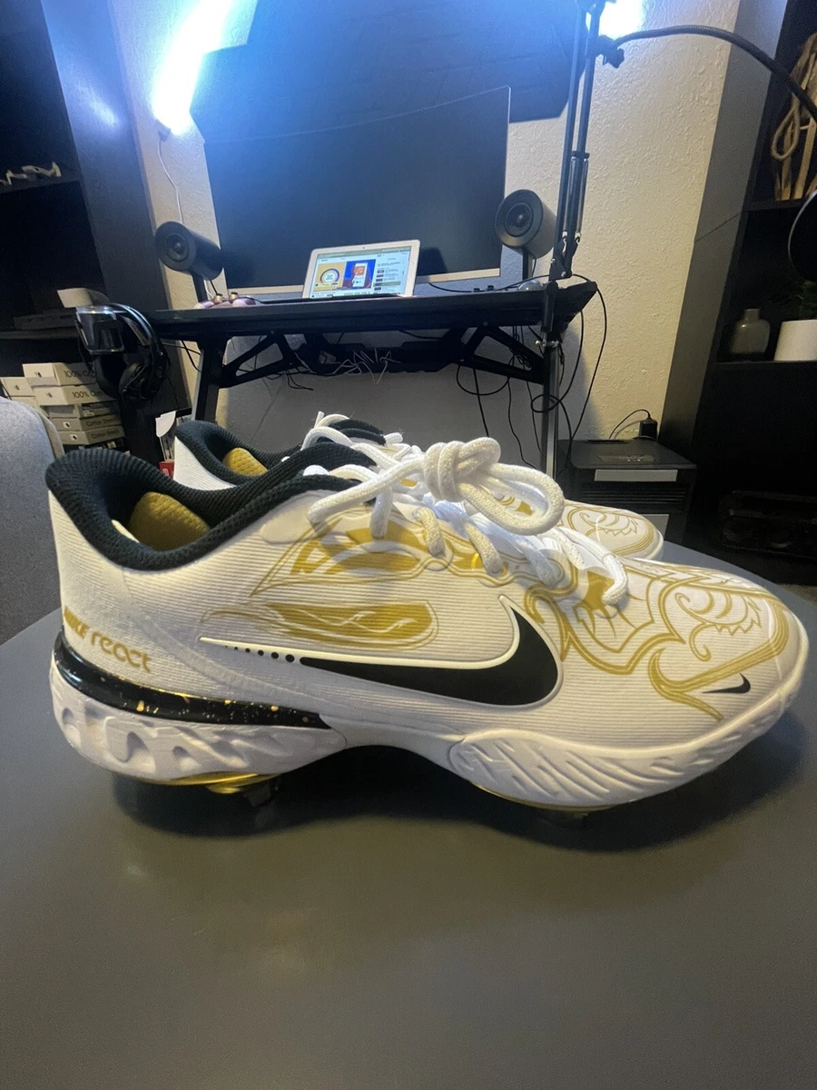 Nike Alpha Huarache Elite 3 Low White Metallic Silver for Sale