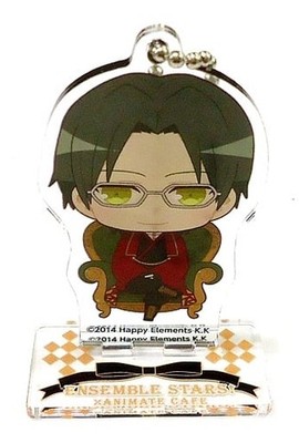 Takato Hasumi Ensemble Stars x Animate Cafe Trading Acrylic Stand Keychain Blood