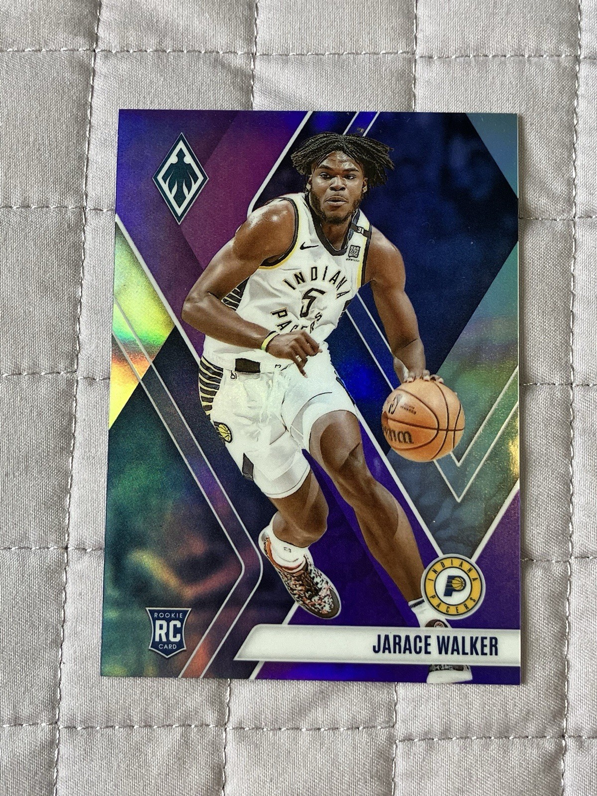 Jarace Walker 2023-24 Panini Phoenix #293 Rookie Card RC Purple /150 Pacers