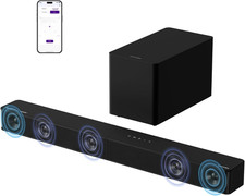 5.1Ch Soundbar TV Con Dolby Atmos, Impianto Audio Surround per Home Theater, Sou