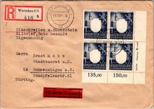 1943 Registered Warsaw Poland GG General Government Germany Cover Schwenningen