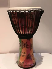 Toca TF2DJ-12S Freestyle II Rope Tuned 12-Inch Djembe - Spirit Finish