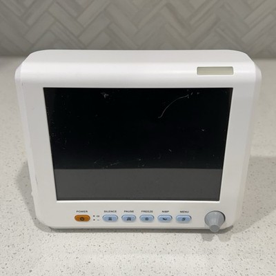 READ 8'' PM80D Patient Monitor 6 Parameter Vital Signs ECG NIBP RESP TEMP SP02 PR