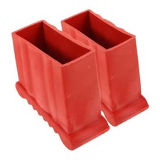 2Pcs Ladder Feet Covers 3.54X3.14X1.57In - Non Slip Rubber 9.00X8.00X4.00CM