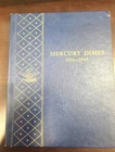New ListingStarter Set - Lot of 23 Different (90% Silver) Mercury Dimes in Whitman Folder