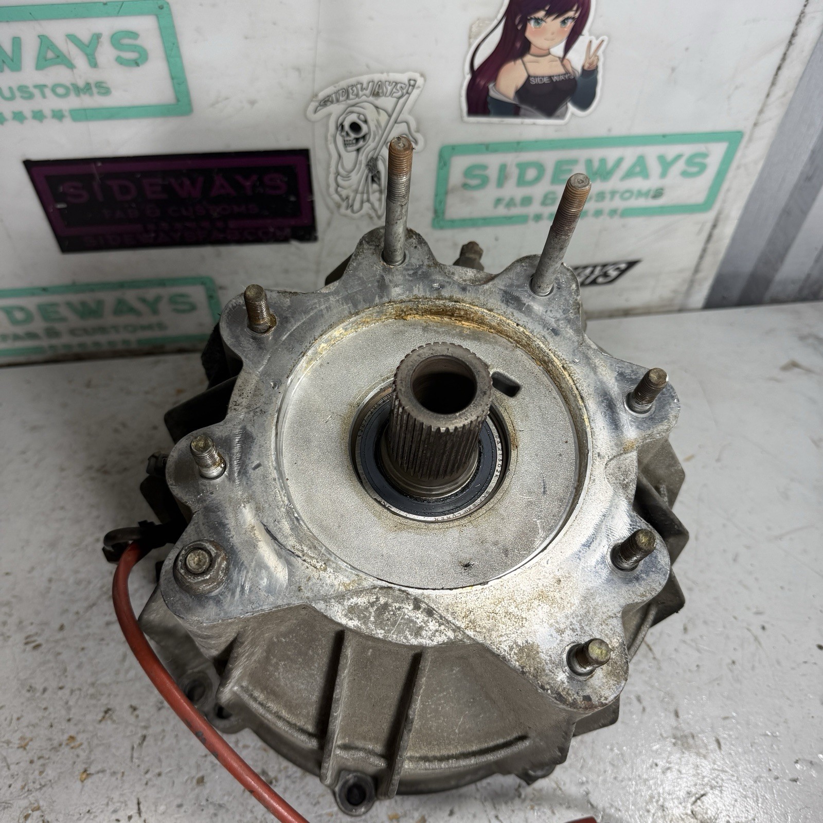04-08 Maserati Quattroporte DuoSelect Engine Bellhousing M139 F136