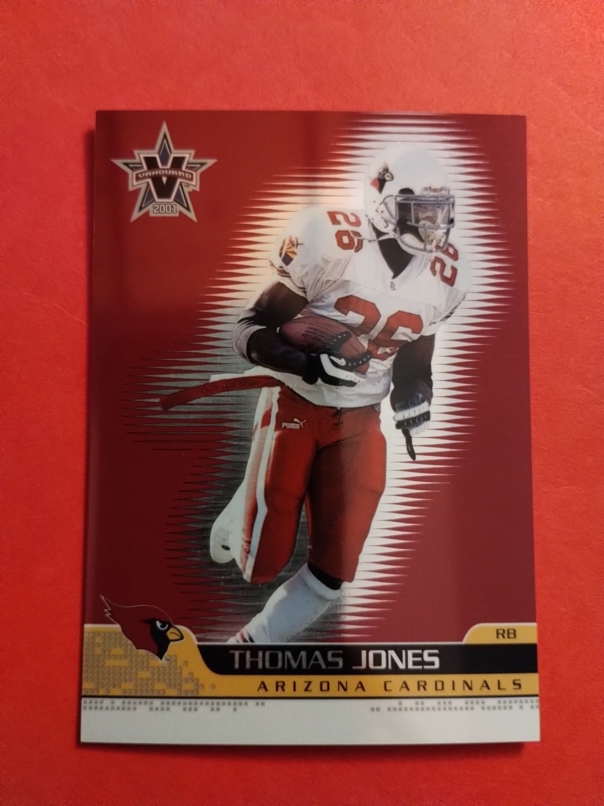 2001 Pacific Vanguard - Thomas Jones #2