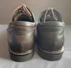 Apex Oxford Men's Dress Shoes Brown Leather Moc Toe LT910 Size 9M XWide D — photo 3