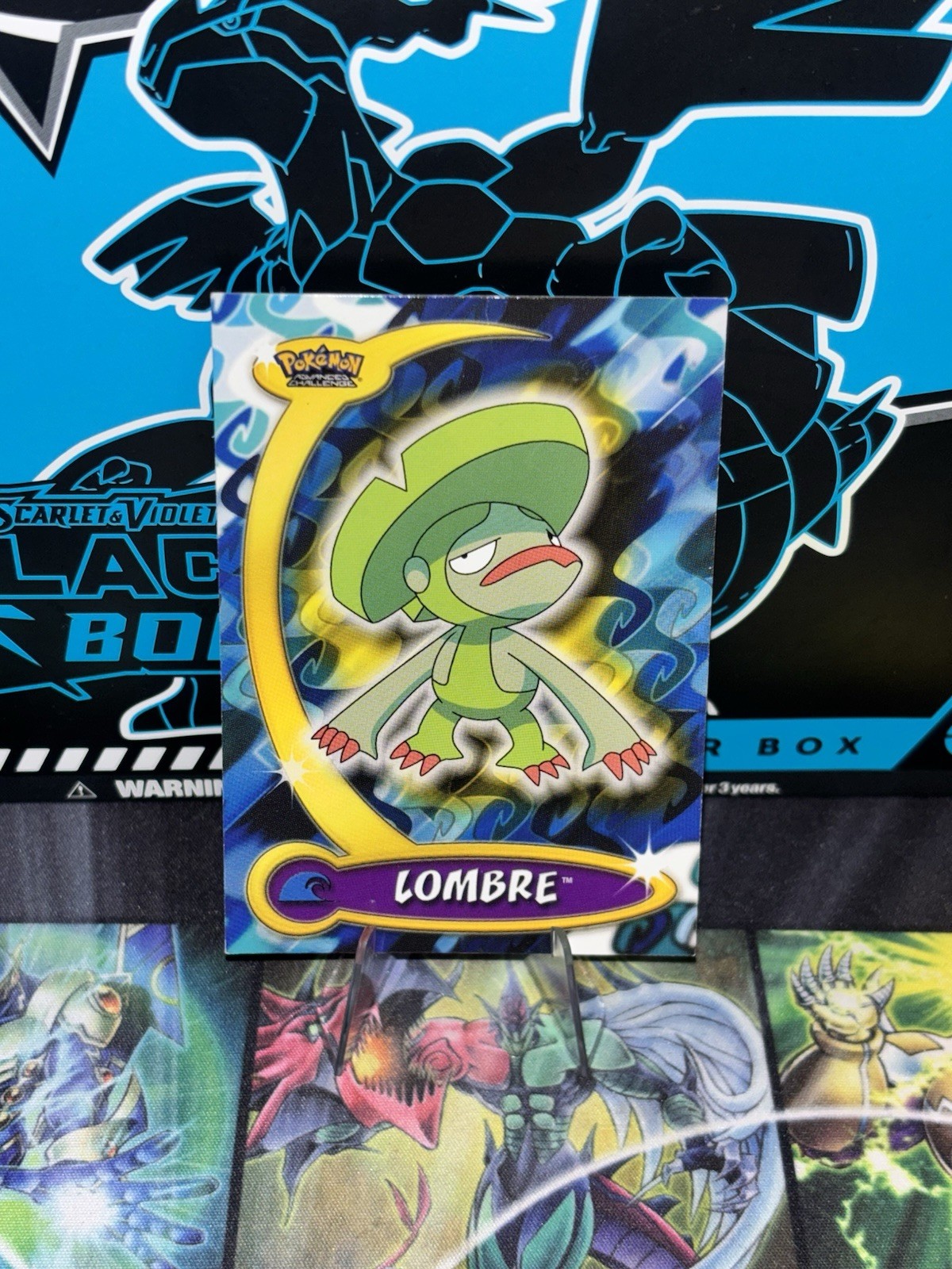 2004 Topps Pokemon Advanced Challenge Lombre #38 (Non Holo)
