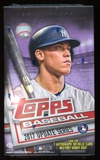 2017 Topps Update Series Baseball  FACTORY SEALED HOBBY BOX ..36 packs.. Judge?