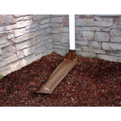 Frost King Drain Away Brown Plastic Downspout Extension 48 L x 2.8 H x 8.5 W in.