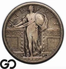 1917-S Standing Liberty Quarter, Type 1, Choice Fine